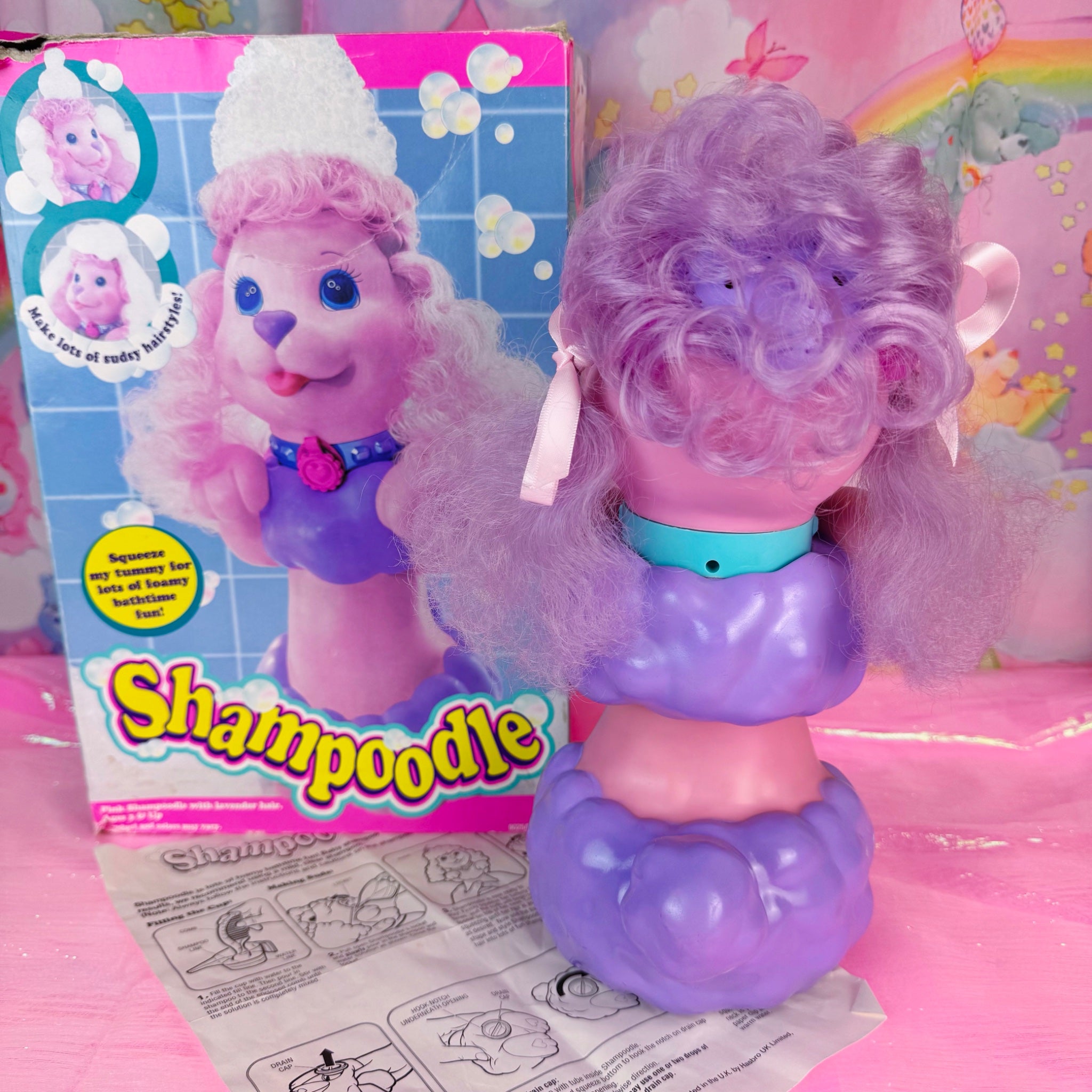 Shampoodle - 90s Bath Toy with Original Box & Instructions