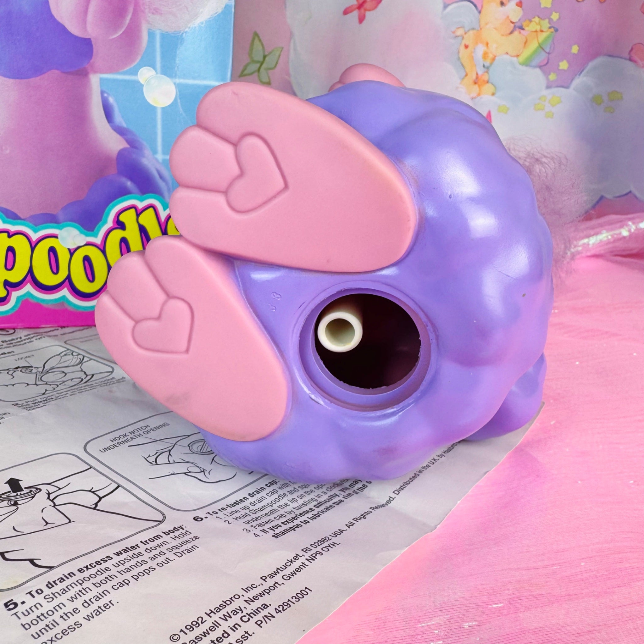 Shampoodle - 90s Bath Toy with Original Box & Instructions