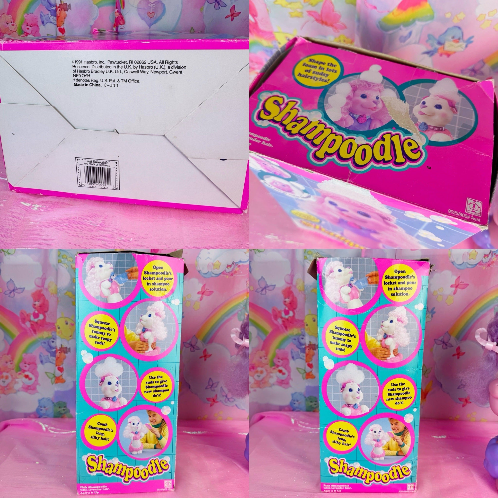 Shampoodle - 90s Bath Toy with Original Box & Instructions