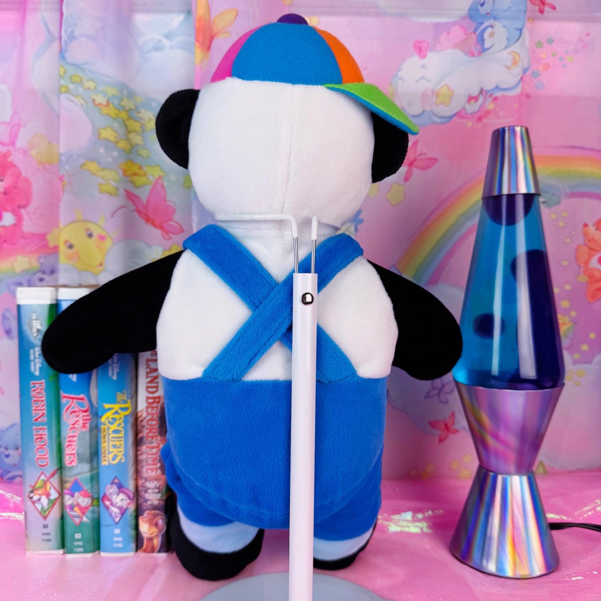 Lisa Frank Panda Painter Plush – 18” Jumbo Beans