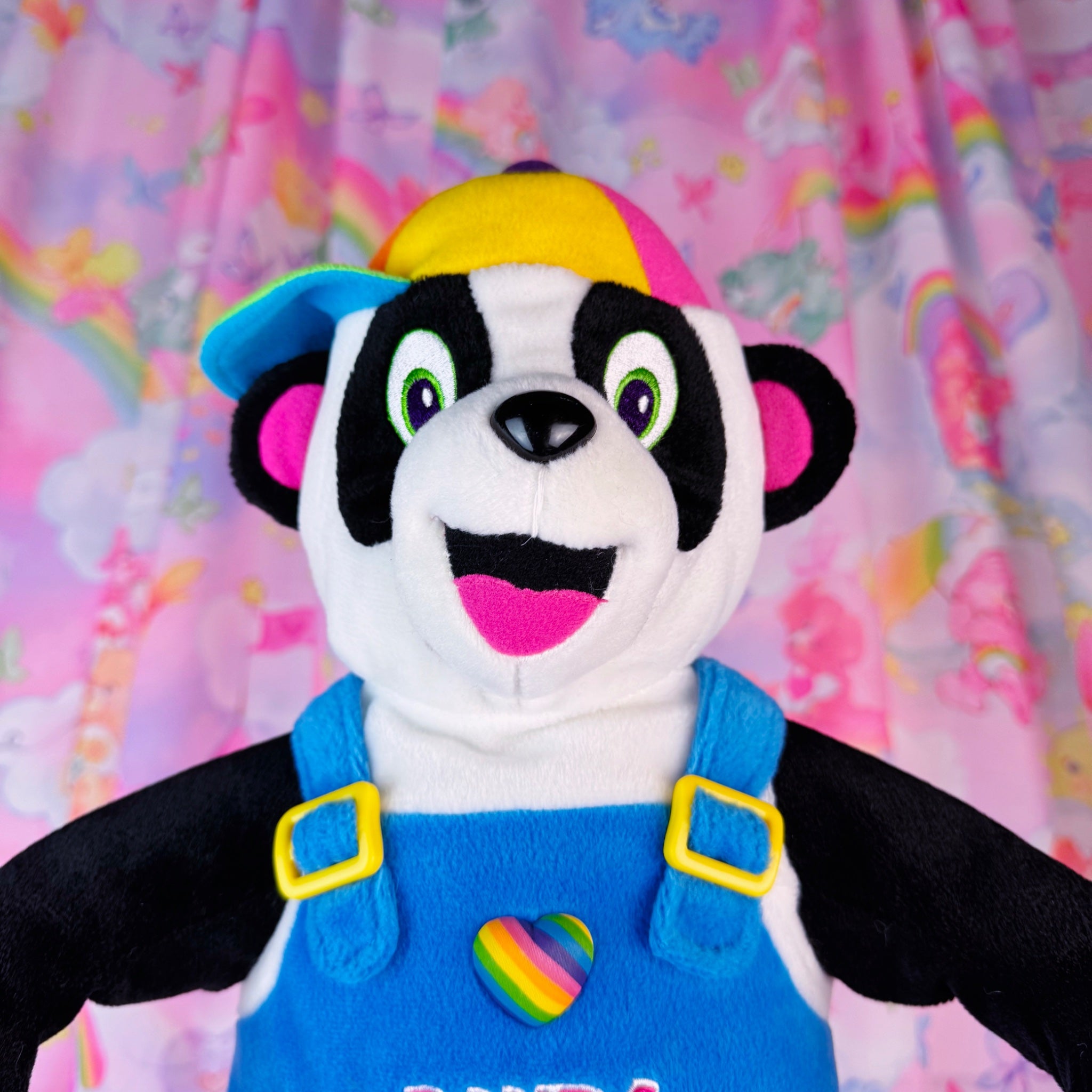 Lisa Frank Panda Painter Plush – 18” Jumbo Beans