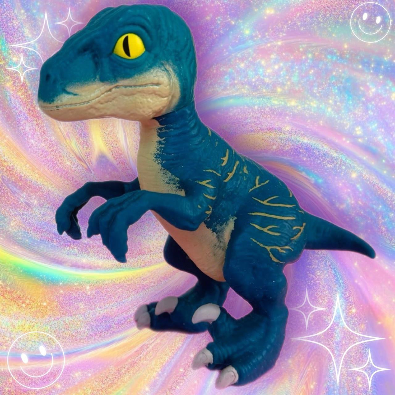 Vintage 90s Jurassic Park Baby Velociraptor Figure
