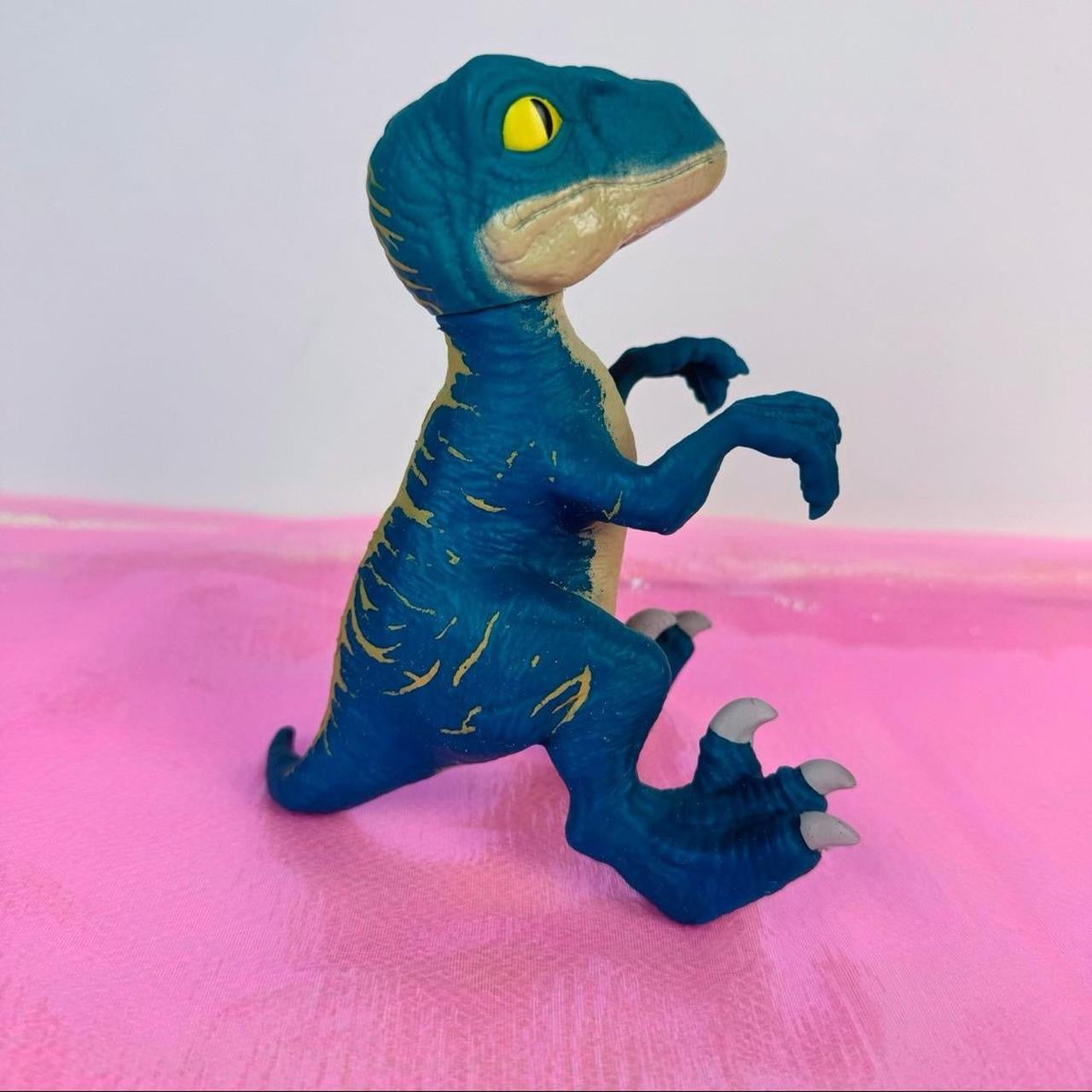 Vintage 90s Jurassic Park Baby Velociraptor Figure