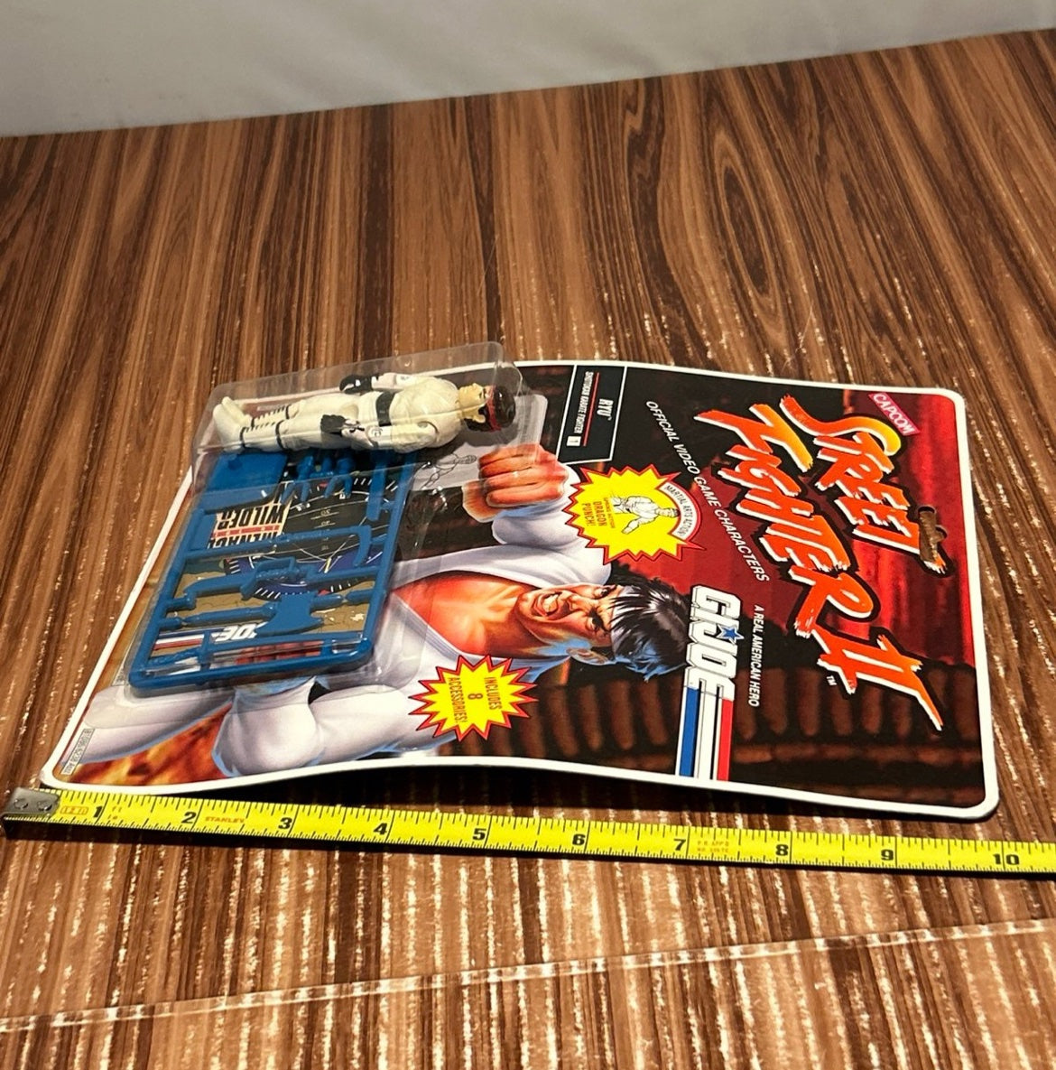Hasbro G.I. Joe RYU Street Fighter II 2 Action Figure Capcom Vintage 1993