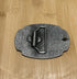 Style Enamel Fire Hero Firefighter FD Belt Buckle Vintage