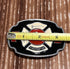 Style Enamel Fire Hero Firefighter FD Belt Buckle Vintage