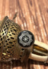 German Hasag Kronos Brass Key Lift Burner for Kerosene Oil Lamp Parts Vintage #3