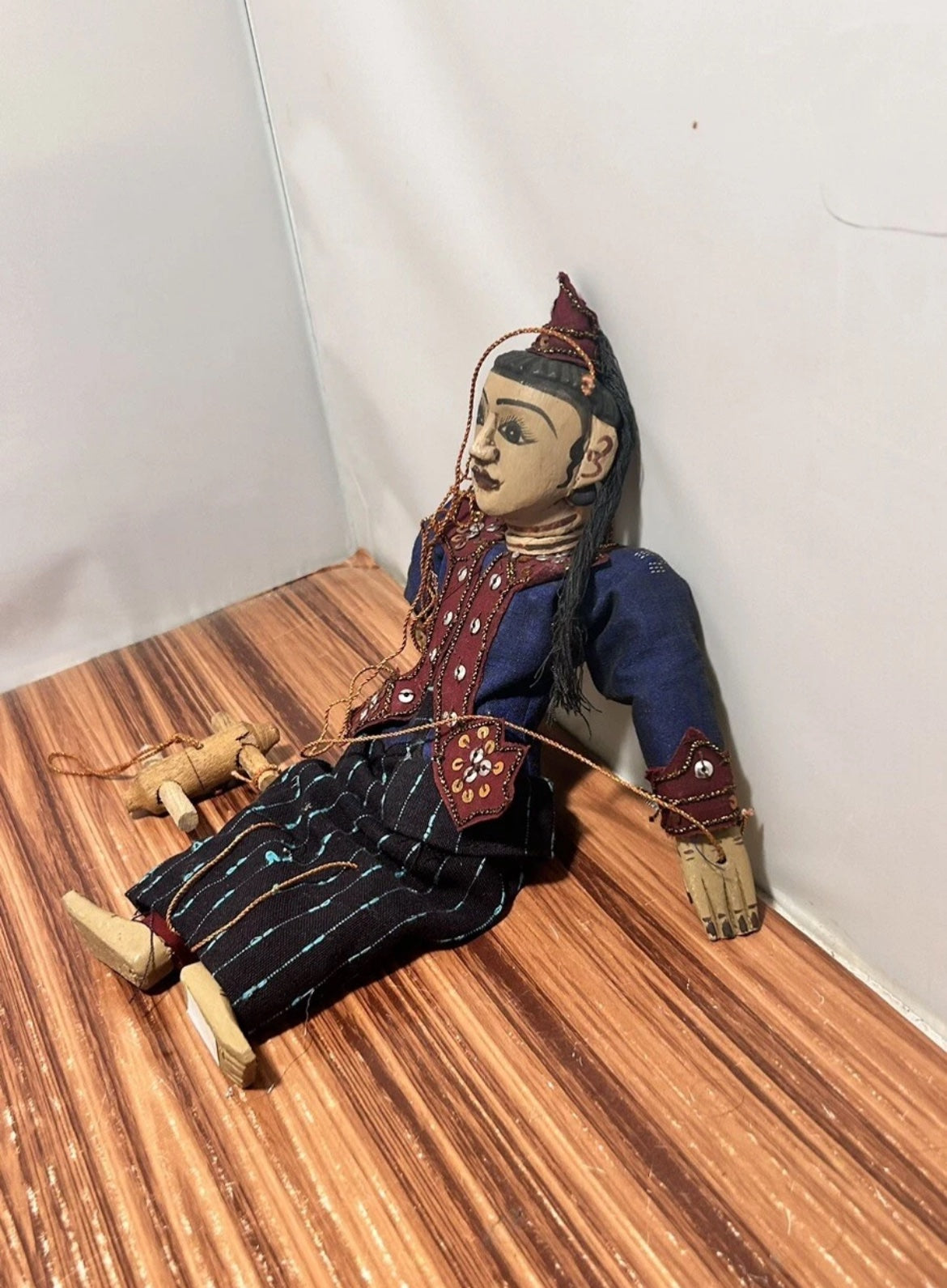 Vintage Nat Marionette 10” Inches South East Asia