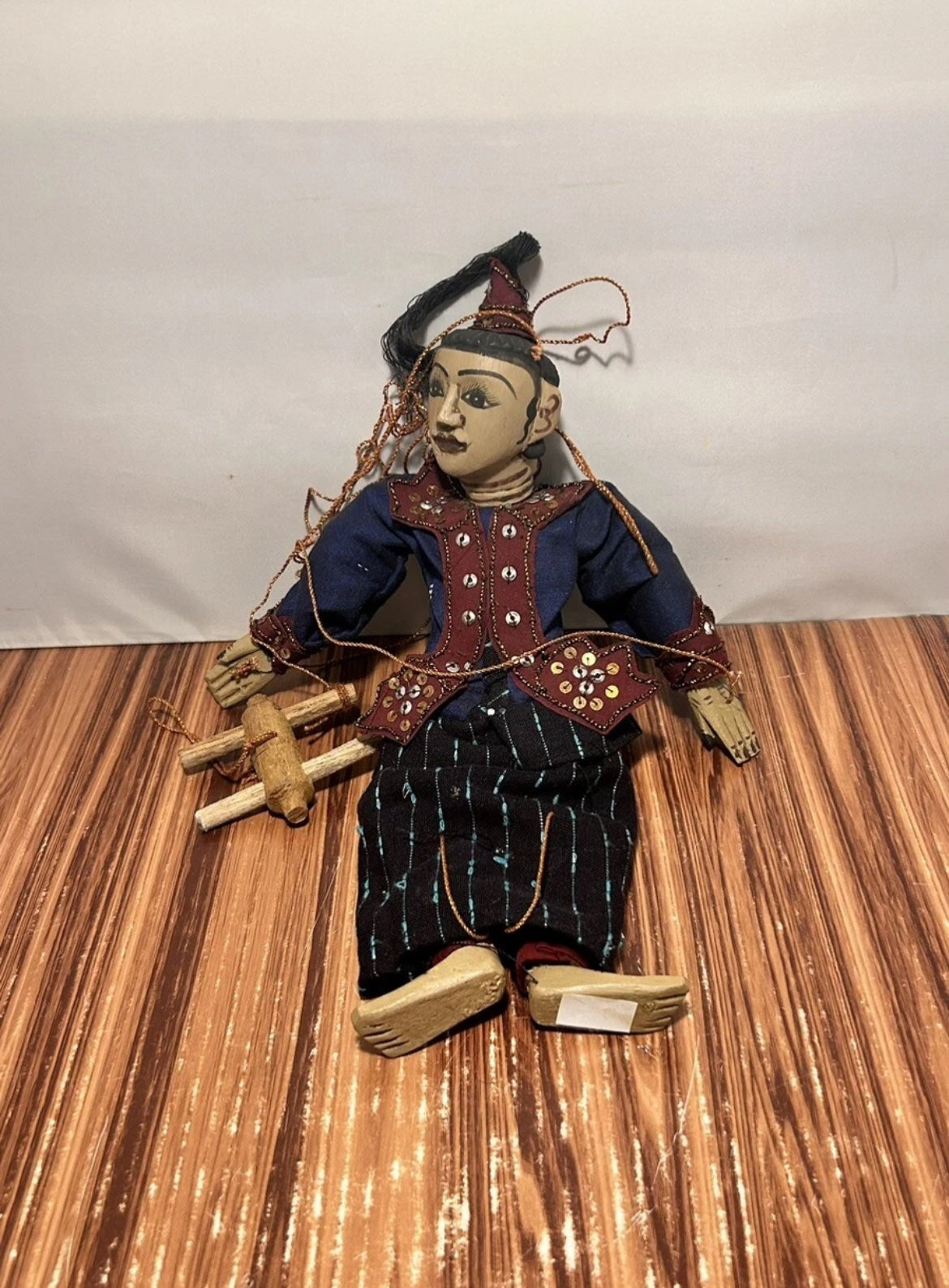 Vintage Nat Marionette 10” Inches South East Asia