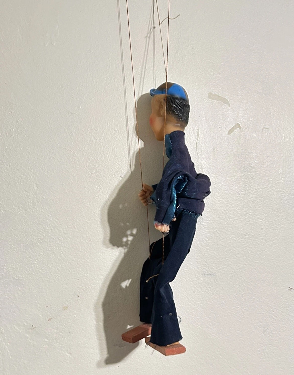 KIKO El Chavo Del Ocho Marionette Puppet 12” Tall Vintage
