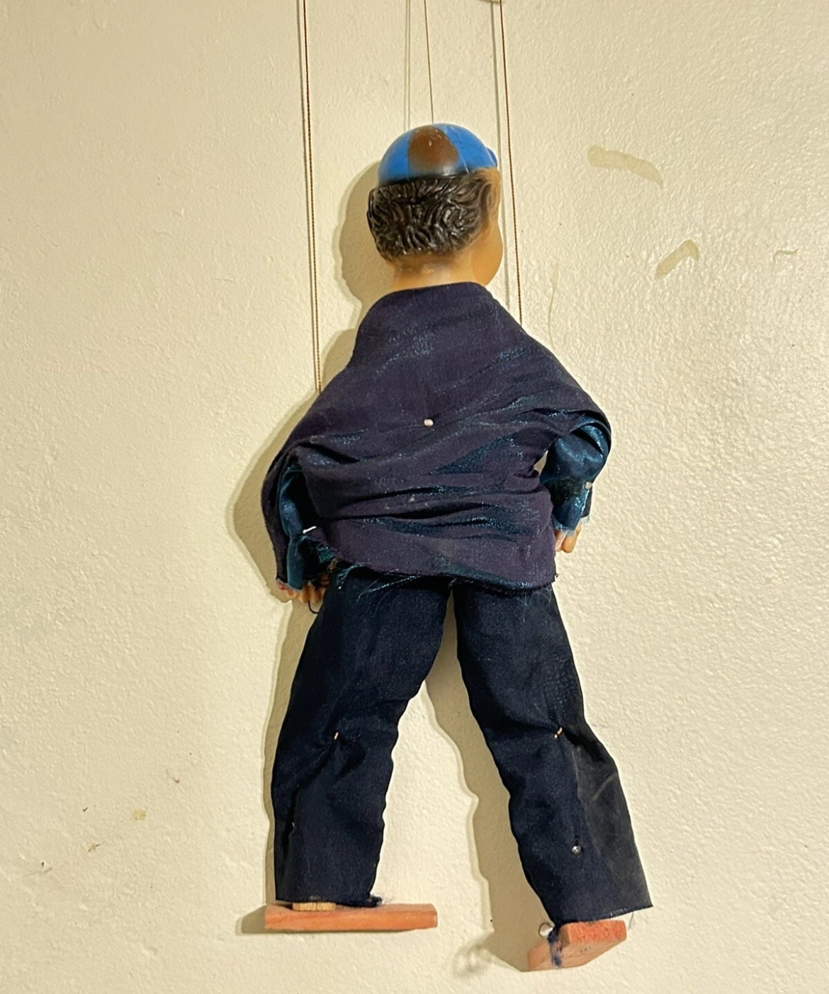 KIKO El Chavo Del Ocho Marionette Puppet 12” Tall Vintage