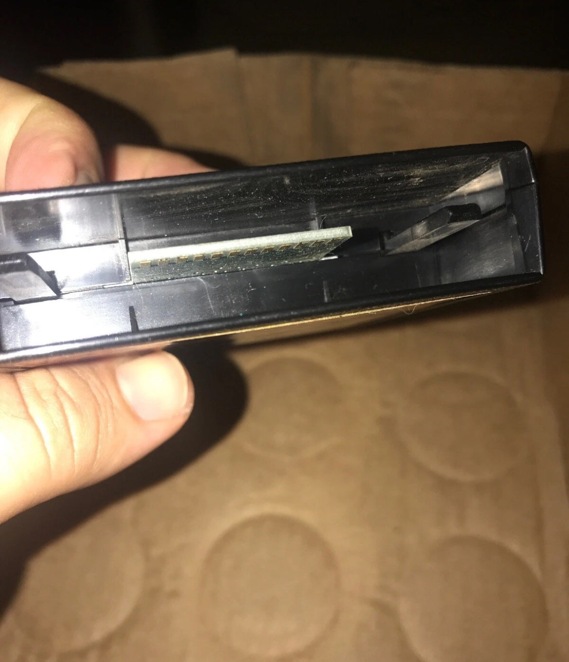 SPACE ATTACK Atari 2600 Used Game Cartridge Black Label M Network
