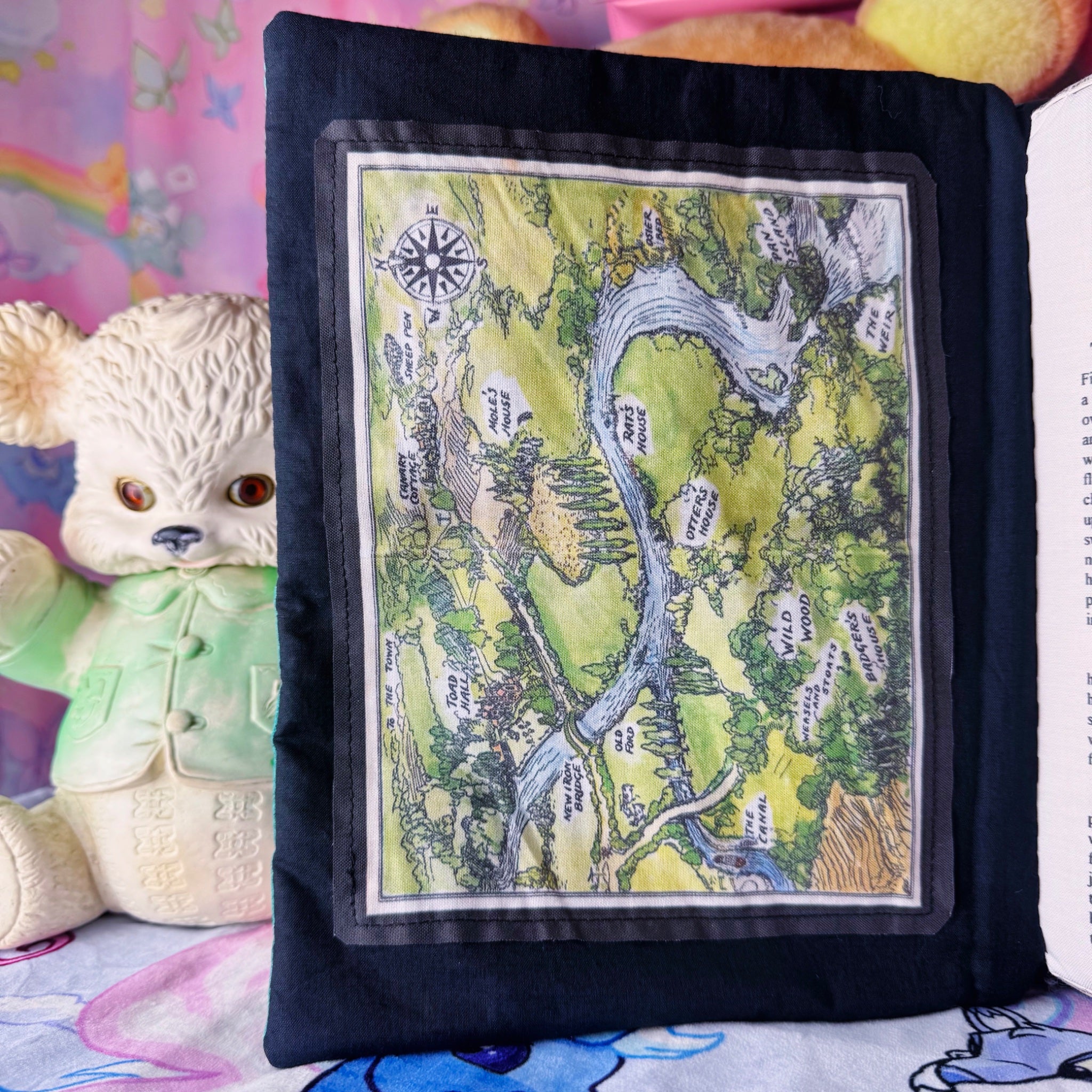Plush Wind in the Willows Storybook Sculpture