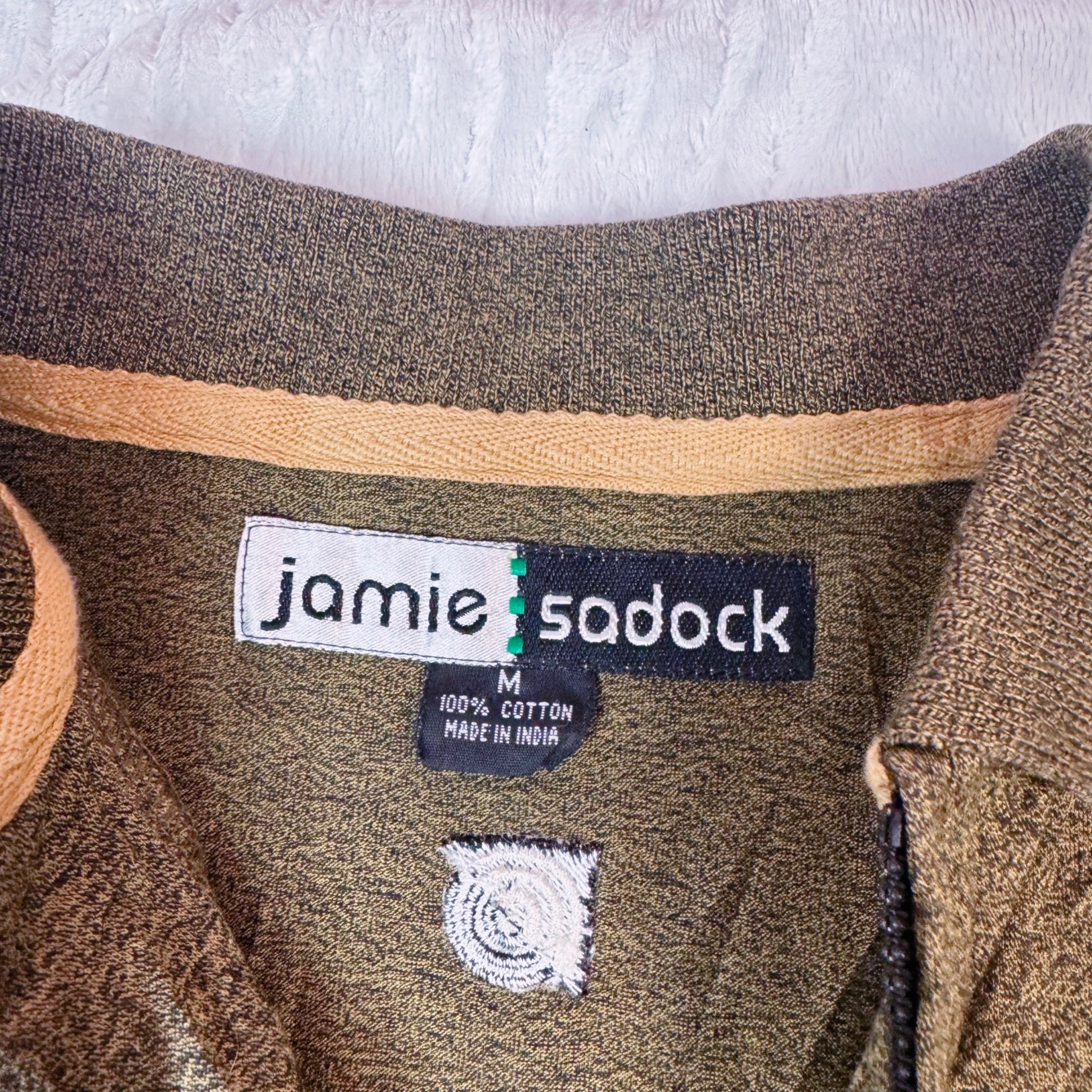 Vintage Jamie Sadock Tank Top – Sporty Colorblock Polo Shirt