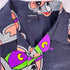 Chuck E. Cheese Button Up Shirt – Cartoon Print Adult Unisex Small