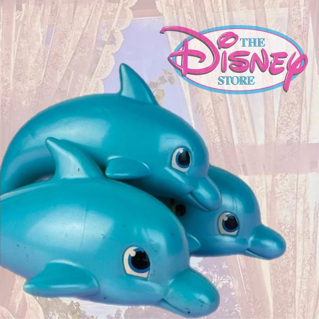 Vintage 90s Little Mermaid Dolphin Toys – Mattel Disney Playset