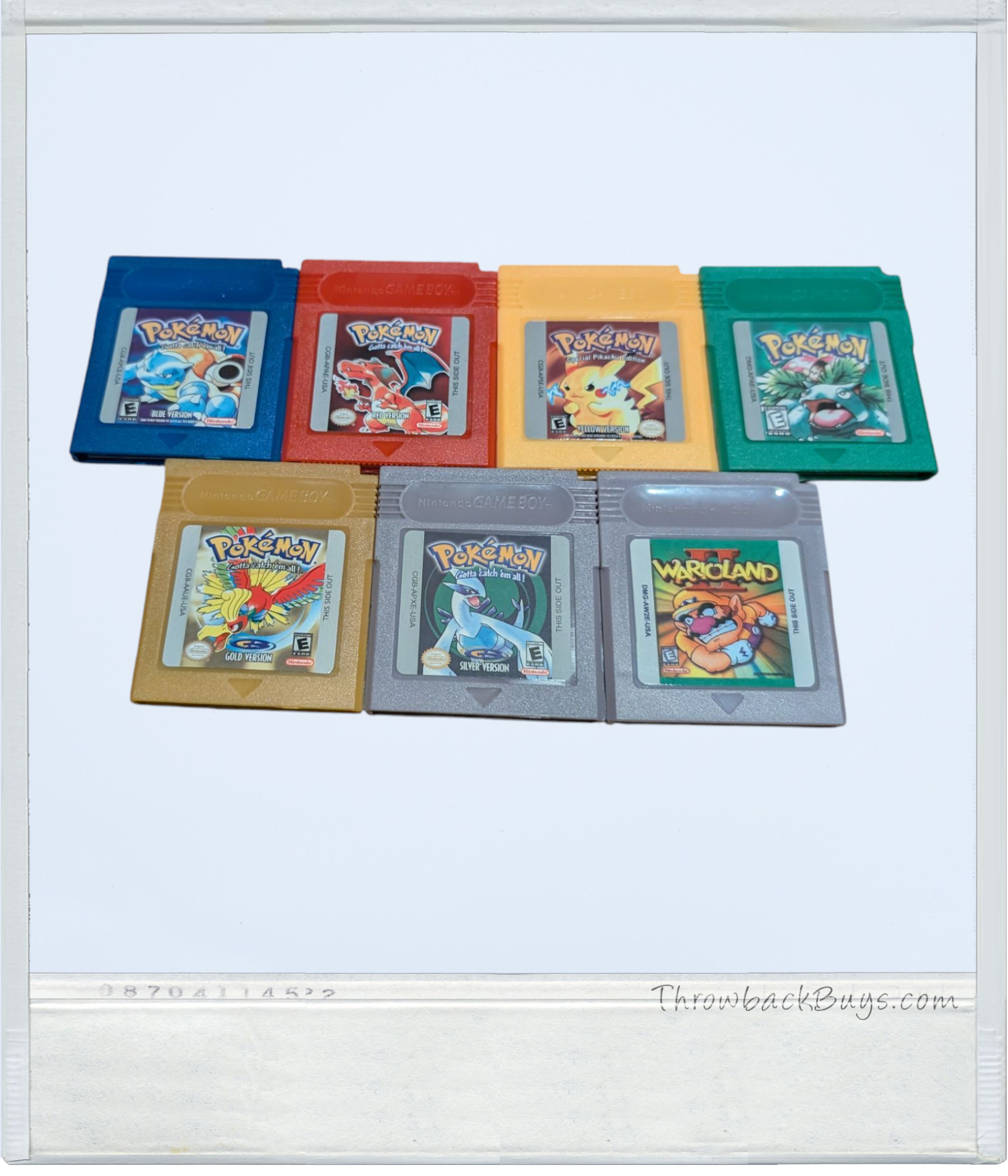 1989 - Original Gameboy DMG-01 w/ one free game (MODIFIED) - IPS screen and see-through Purple Shell