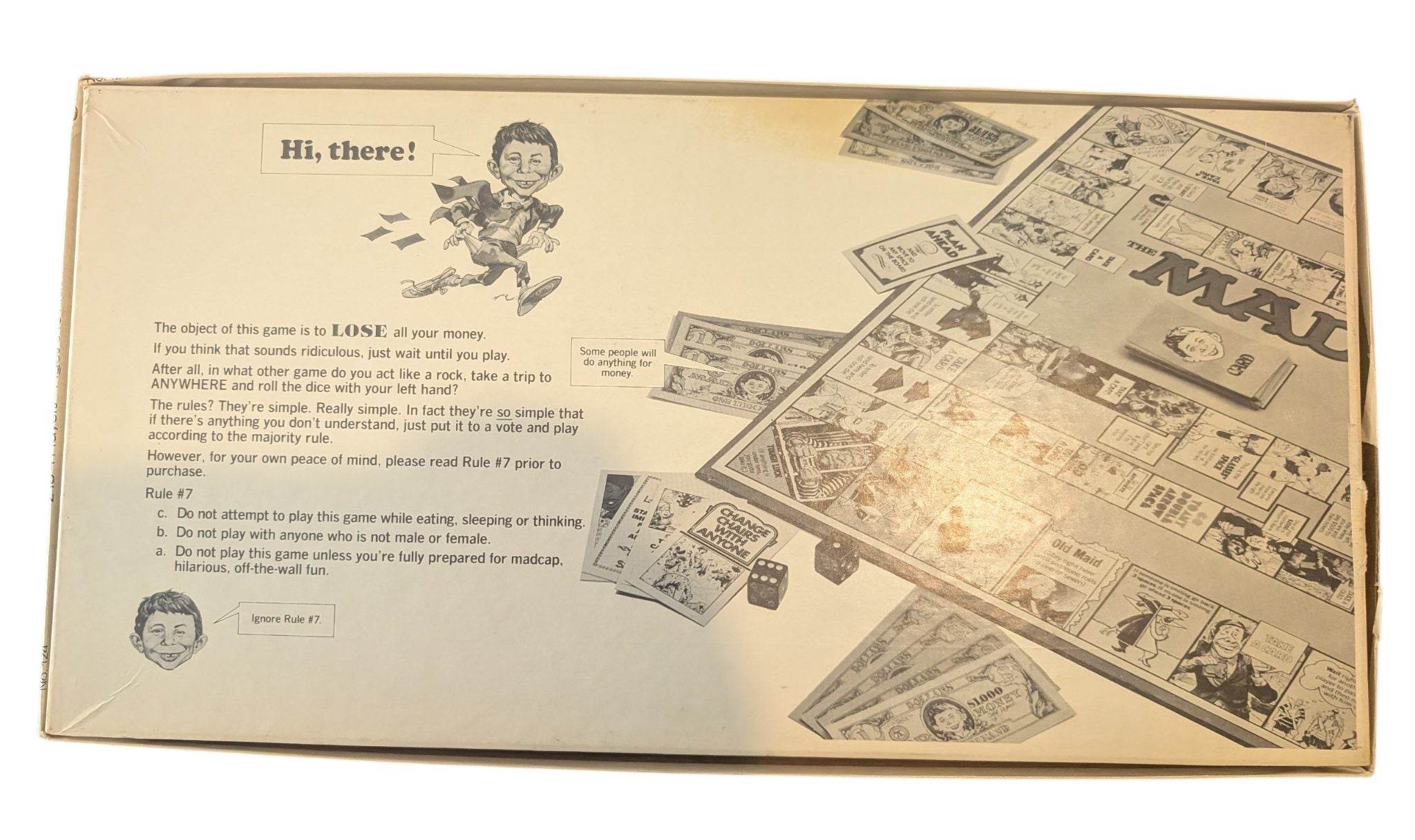 Vintage The MAD Magazine Game - 100% Complete! - (1979)