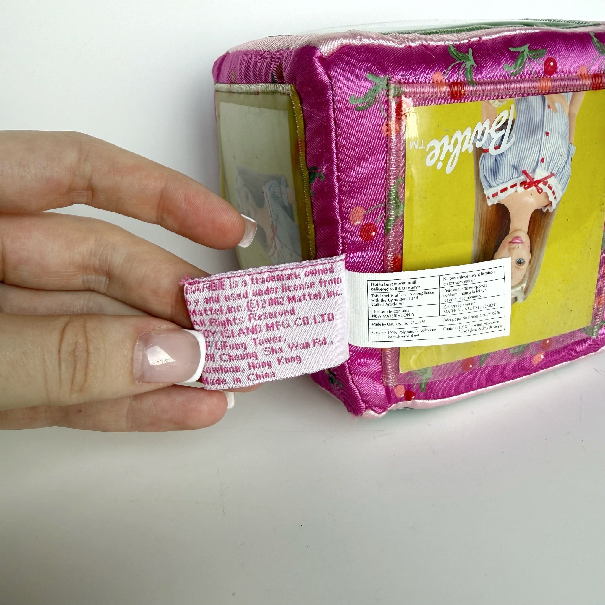 Barbie Plush Photo Cube 2002