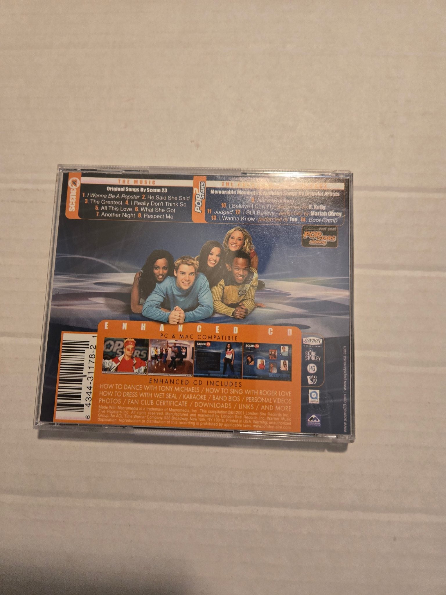 Popstars 2 Introducing Scene 23 CD