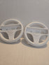 Pair Of Nintendo Wii Steering Wheel Controllers