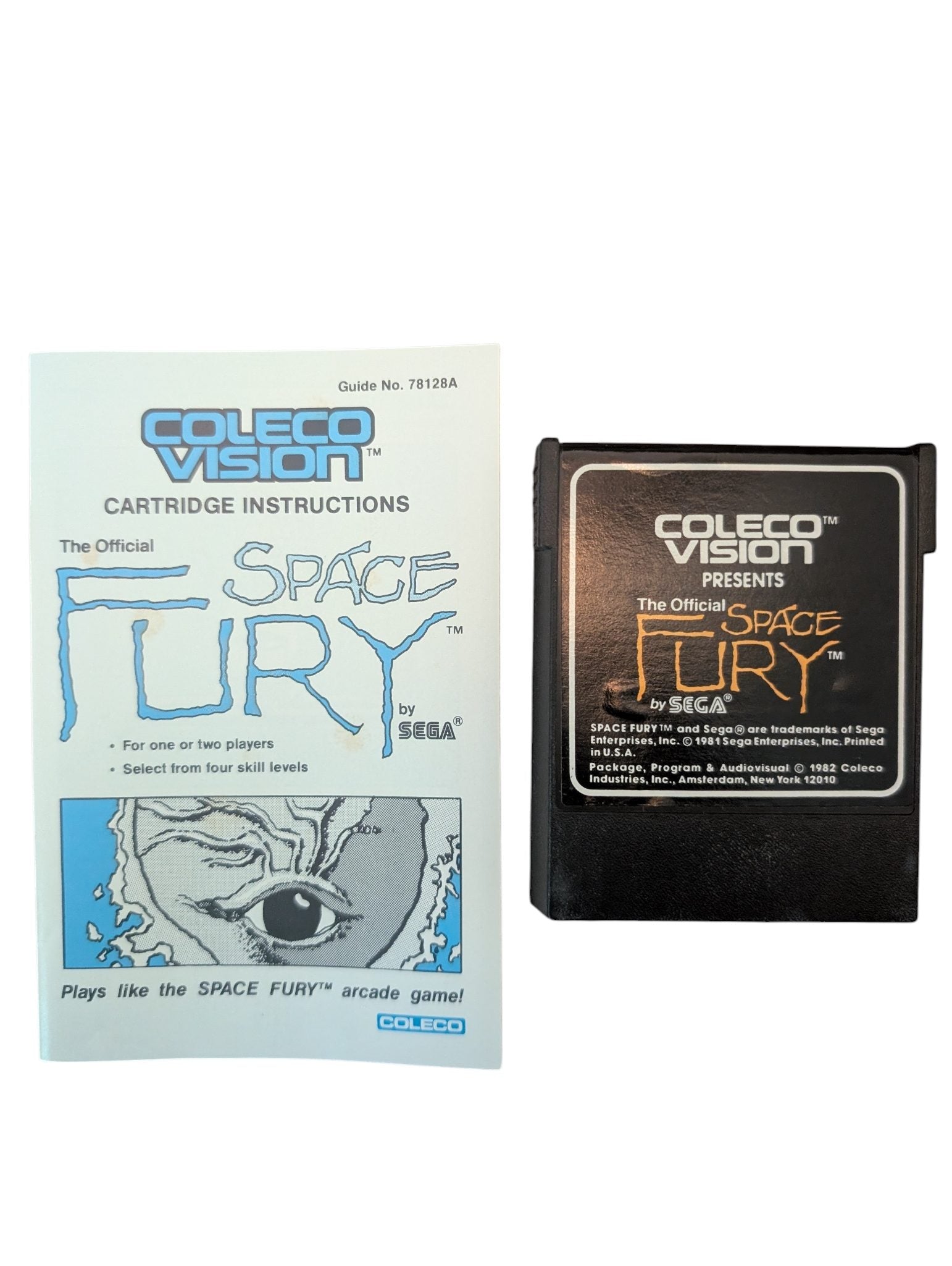 Space Fury & Manual - Colecovision - (1983)