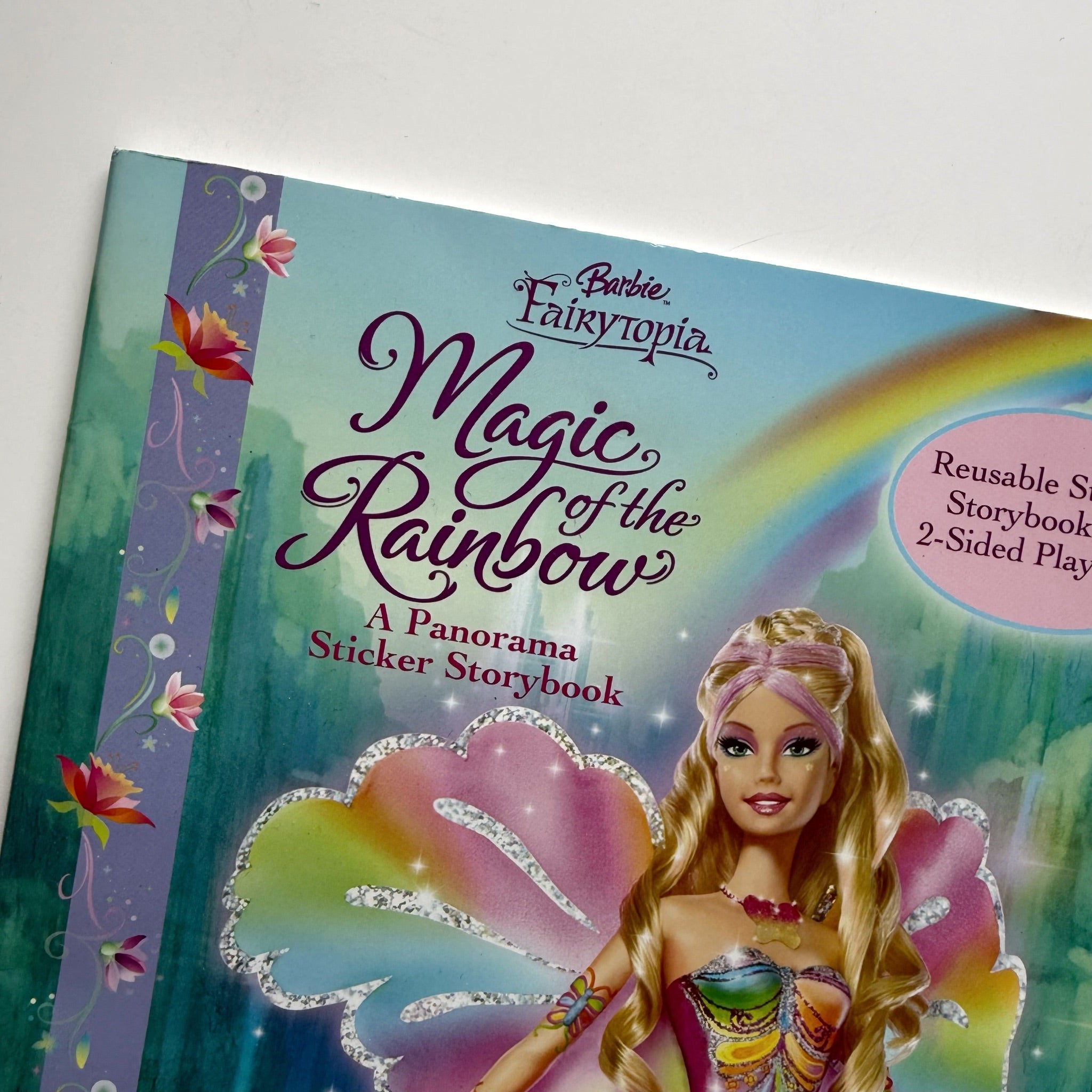Barbie Fairytopia Magic of the Rainbow Sticker Storybook 2006