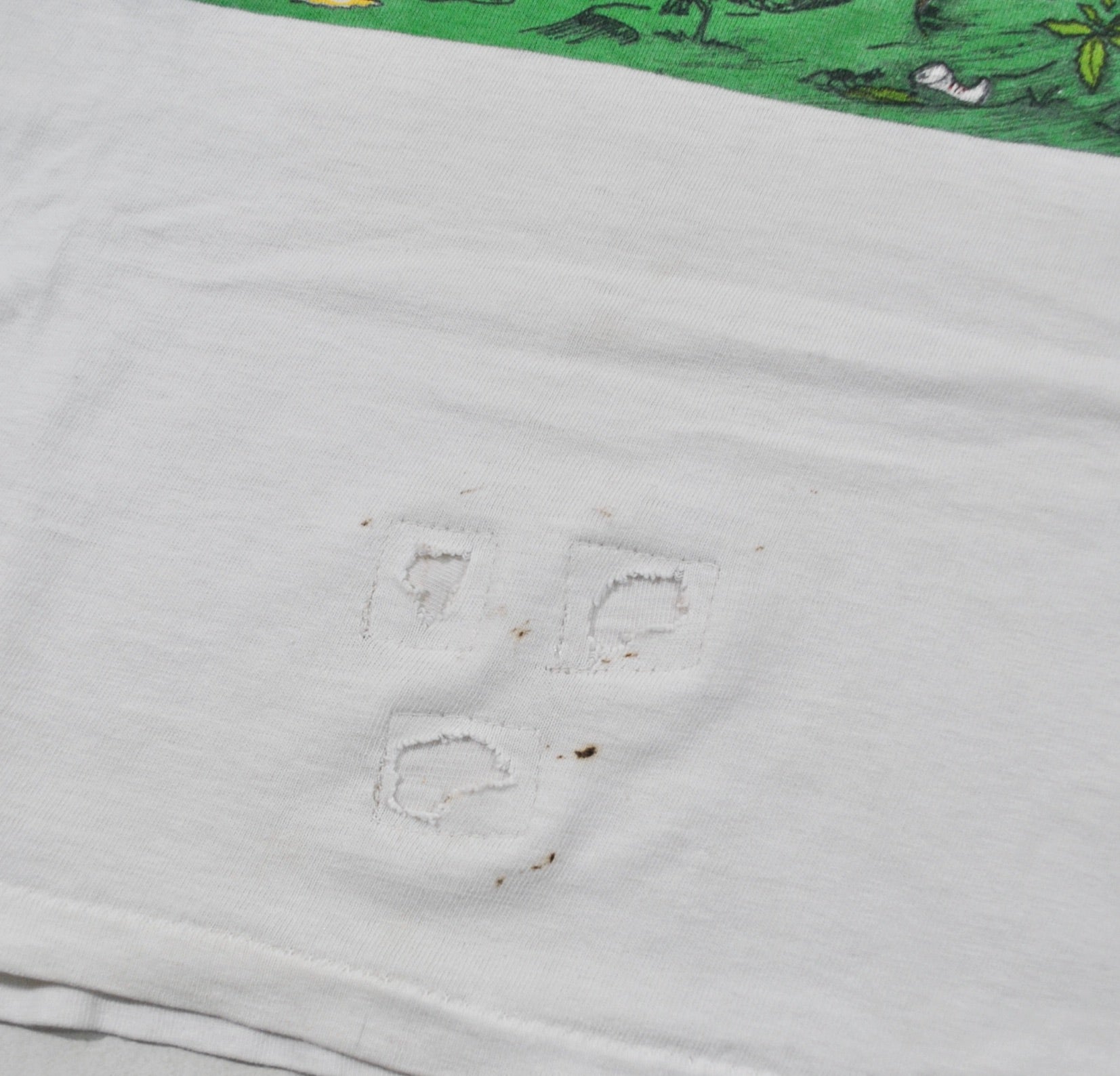 1990s - Universal: Jurassic Park The Stoned Age T-Shirt - Large
