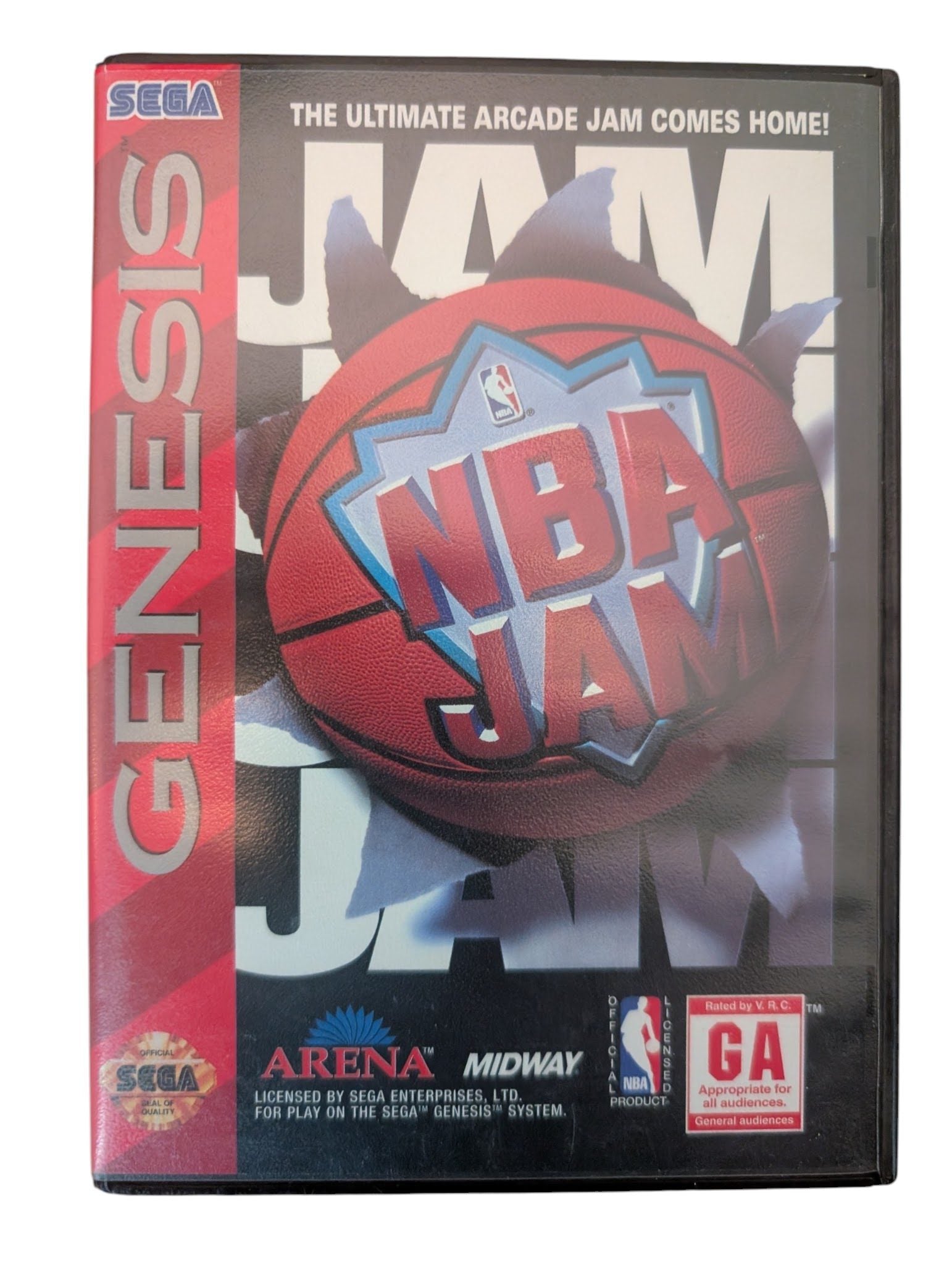NBA JAM - SEGA Genesis - Complete in Box - (1994)
