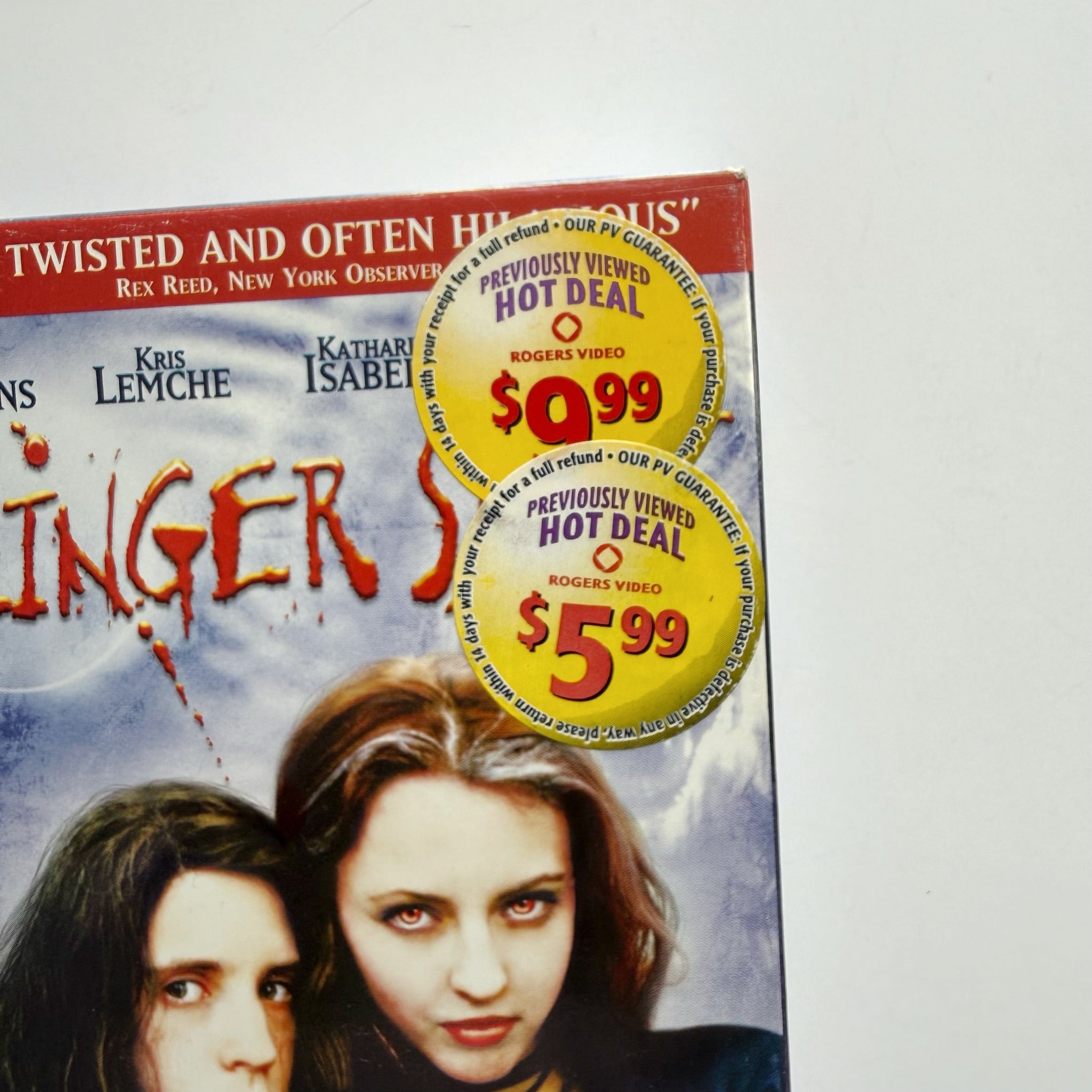 Ginger Snaps VHS 2001 Horror English