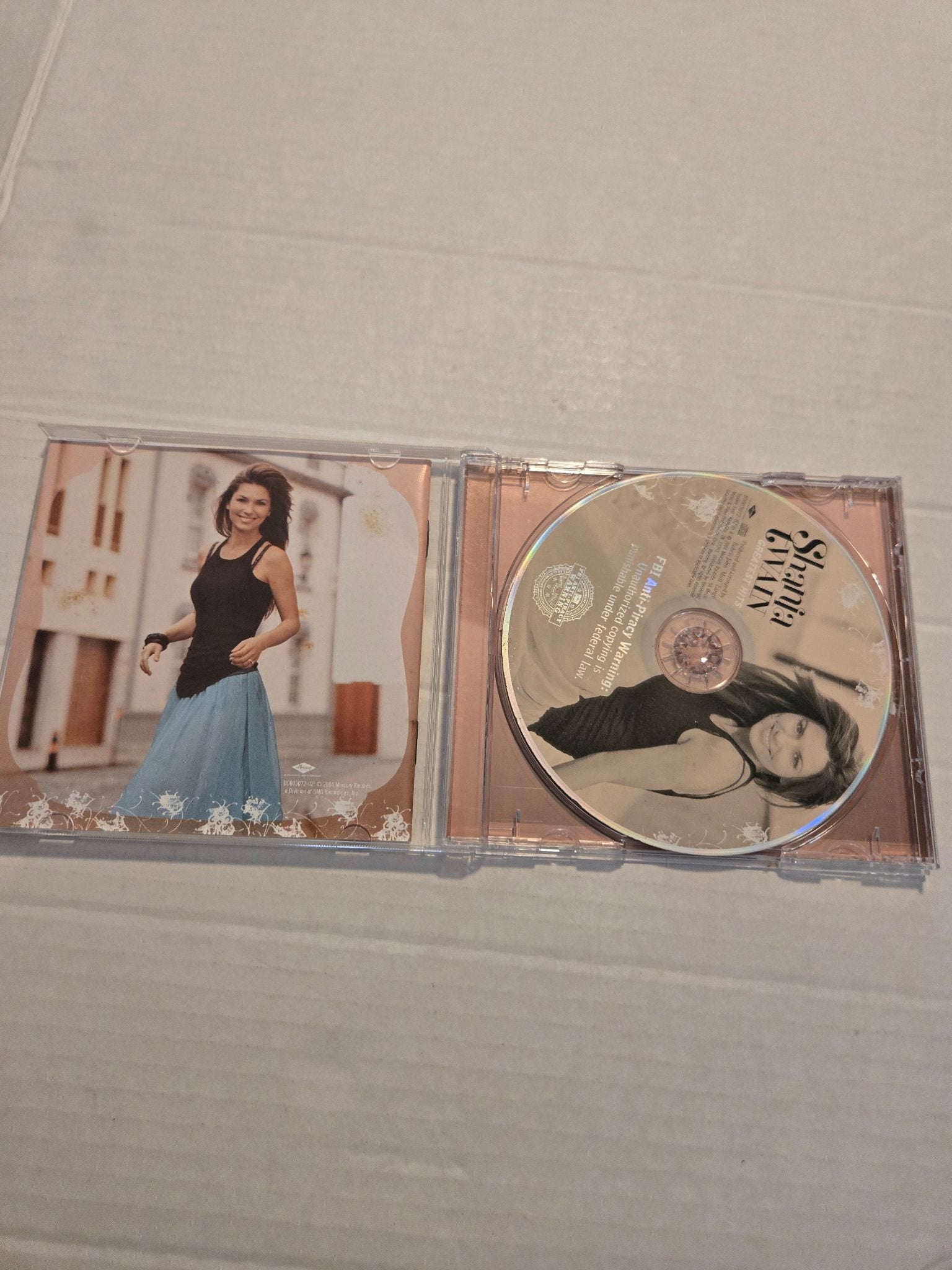 Shania Twain Greatest Hits CD