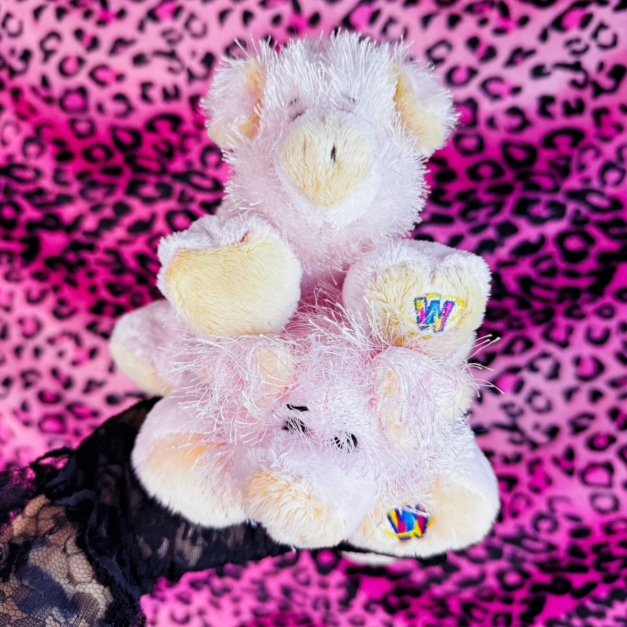 Vintage 2005 Webkinz Pig Plush Lot - Ganz Pig and Lil Kinz