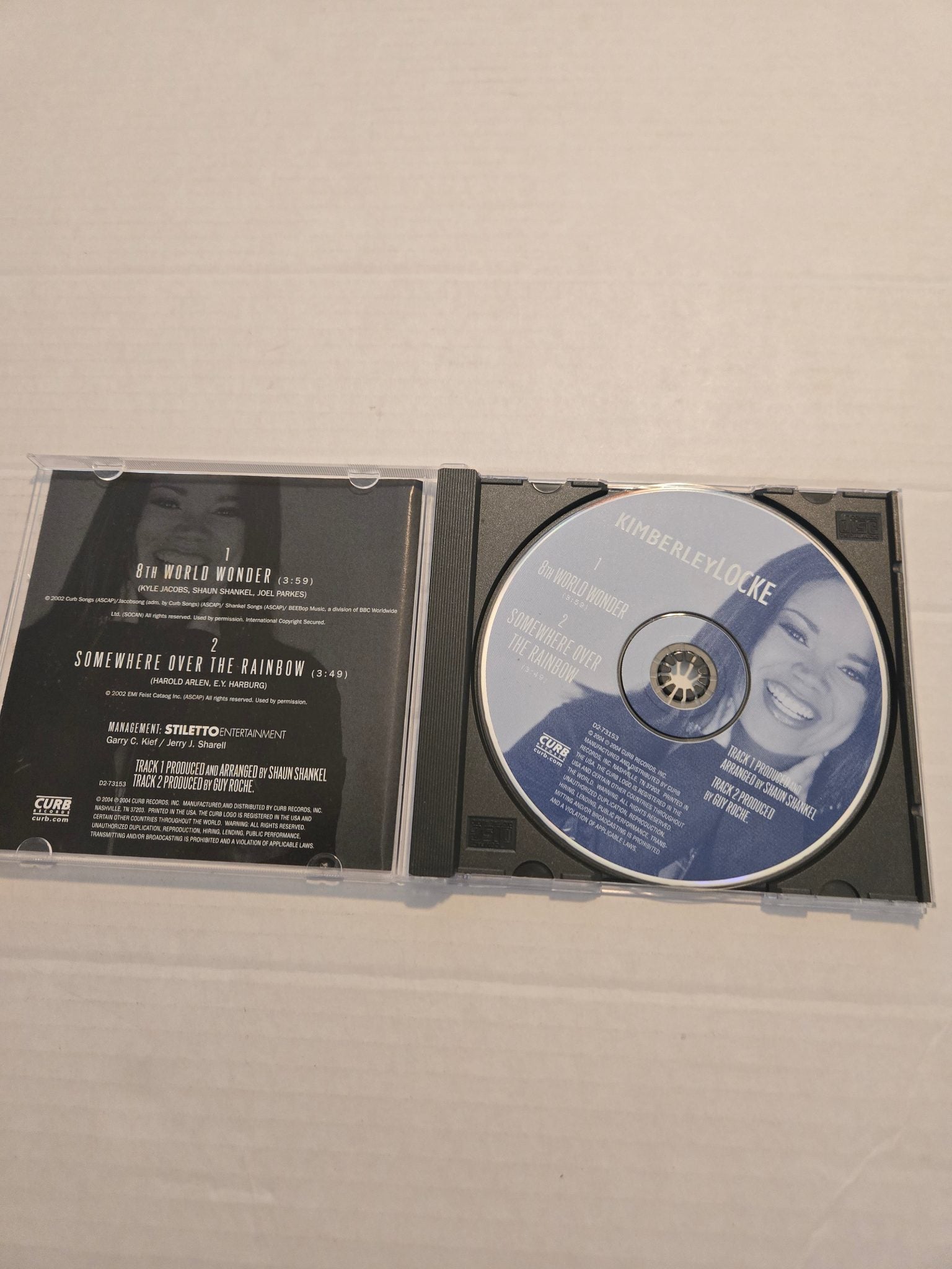 Kimberley Locke 8th World Wonder CD Single