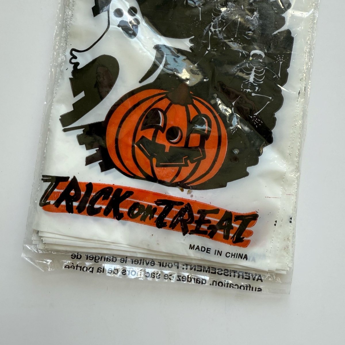 80 Halloween Trick or Treat Candy Bags Pumpkin Ghost Haunted House - Halloween Candy Bags - ThrowbackBuys - NostalgicEpisodes
