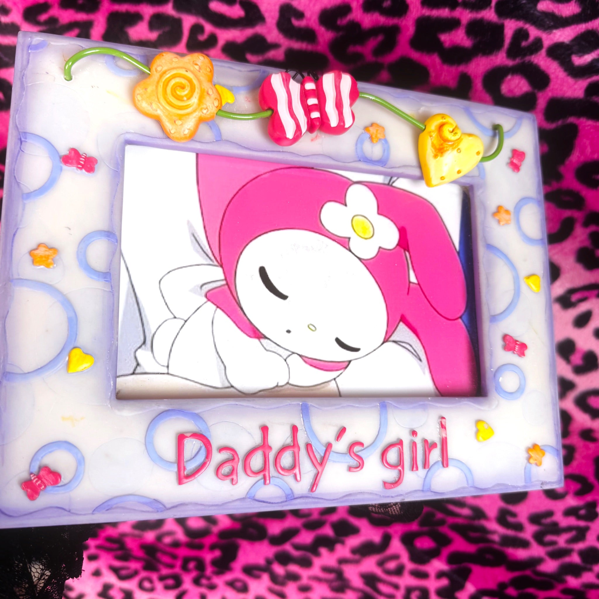 Vintage 2005 Daddy's Girl Picture Frame