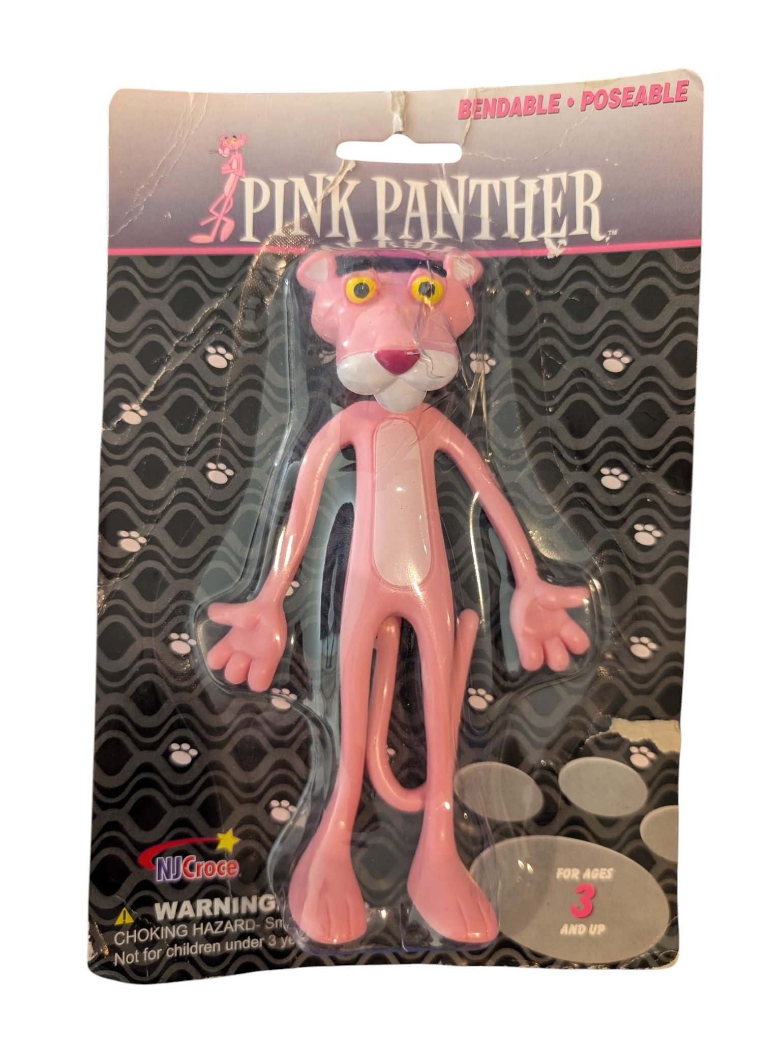 Pink Panther Bendable Poseable FIGURE 2006 - NJ CROCE Toy