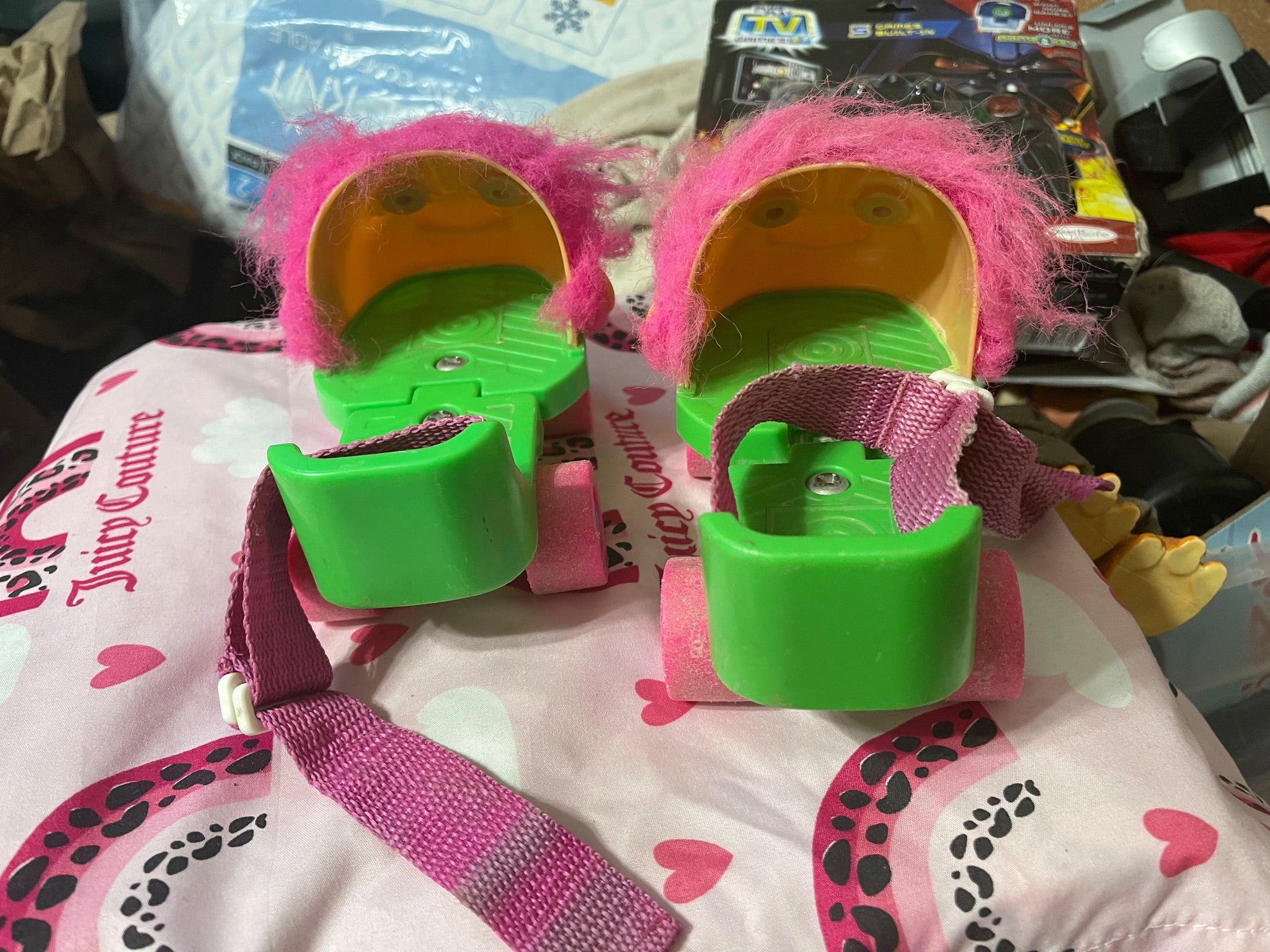 80s/90s - Trollerskate Trolls Snap On Kids Skates