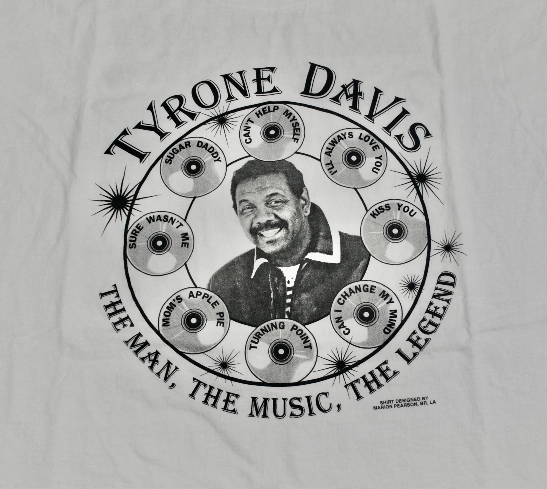 1990s - Yesterday's Attic: Unisex Tyrone Davis Shirt - XL