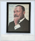 1990s - Hulis Mavruk's African American Collection: Martin Luther King Jr. Framed Lithograph Painting 25" x 19"- RARE