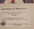Tatanka Red Hair Autographed Photo With COA