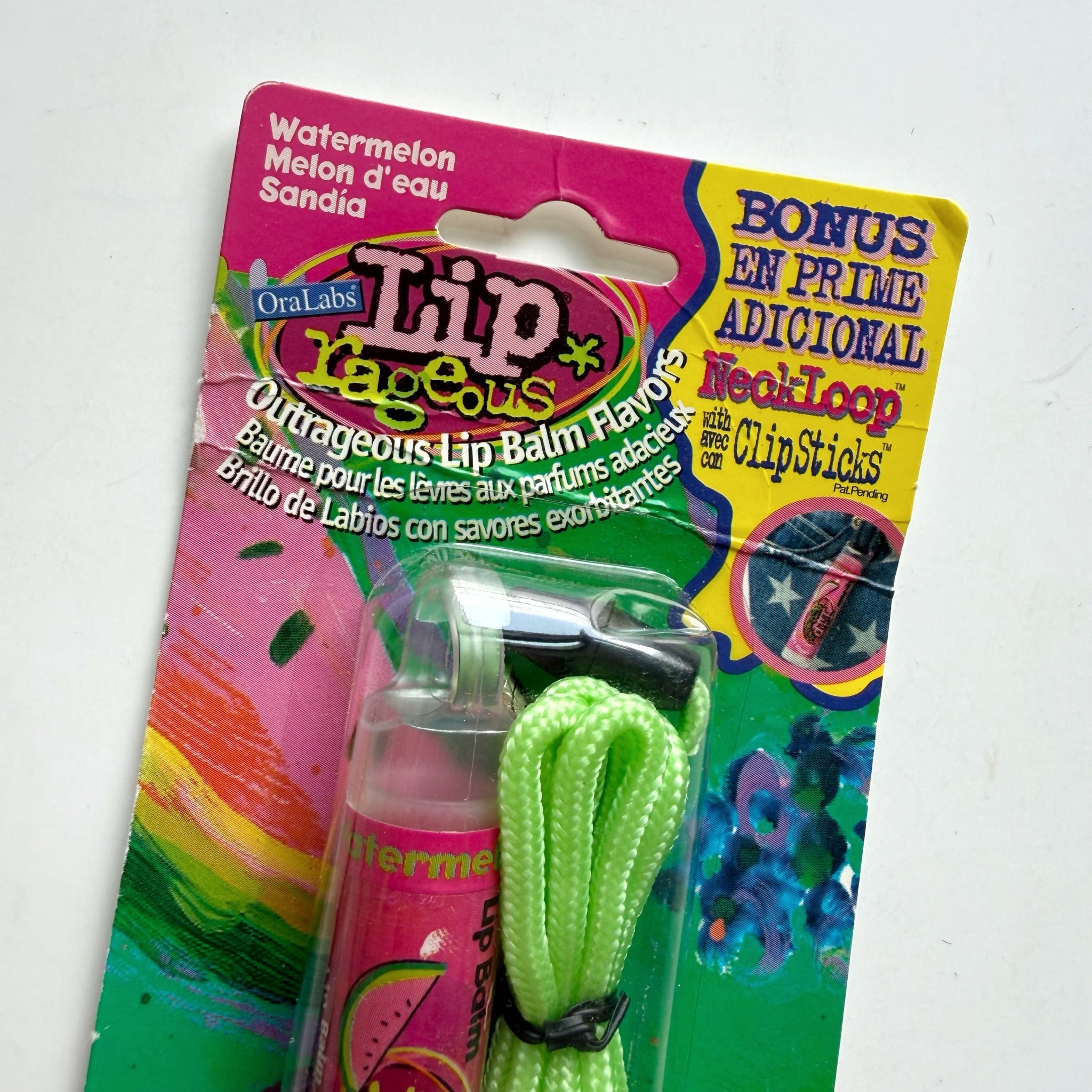 lip Rageous Lip Balm Watermelon 90's Y2K Clipstick