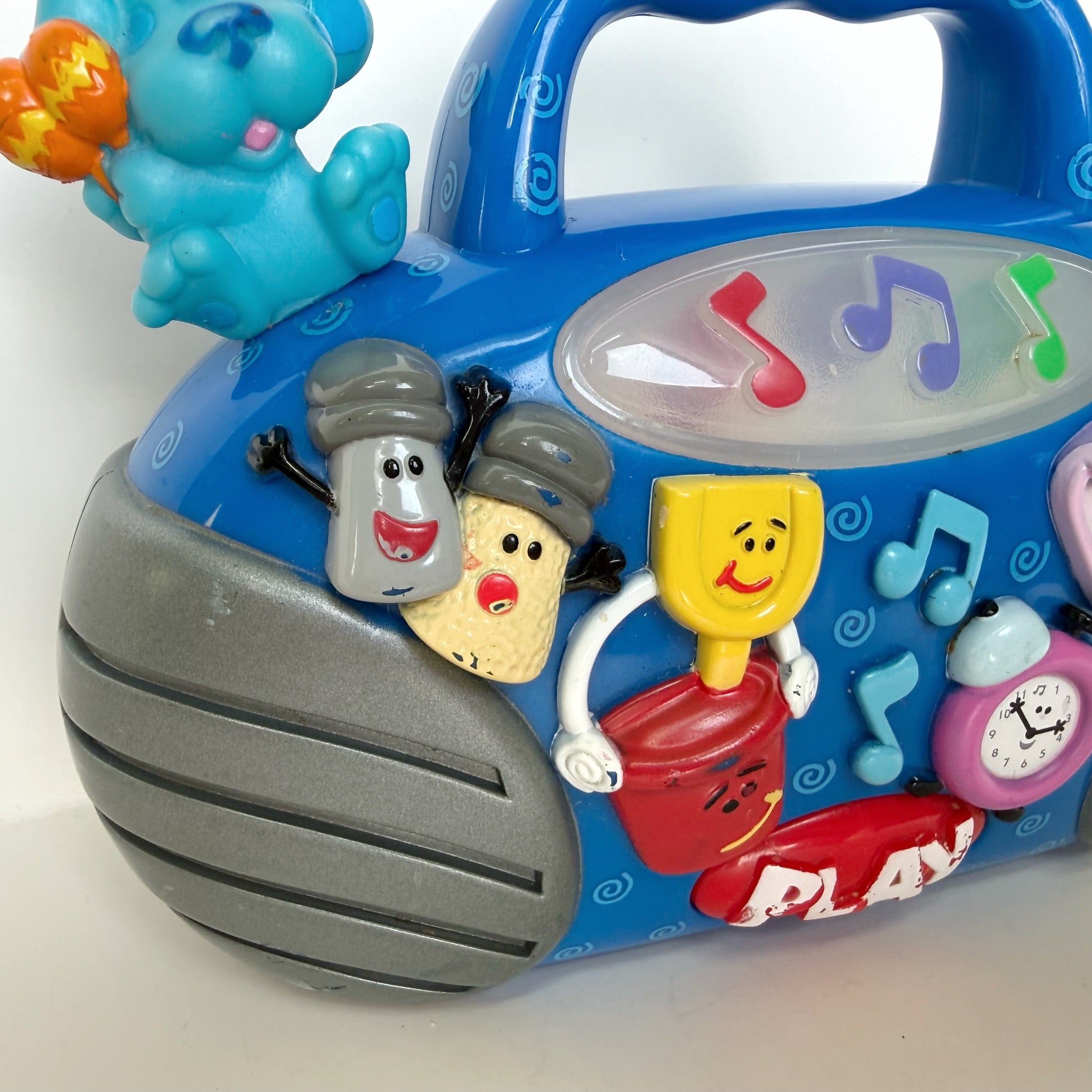 Blue's Clues Musical Light Up Boombox 2000 Nickelodeon