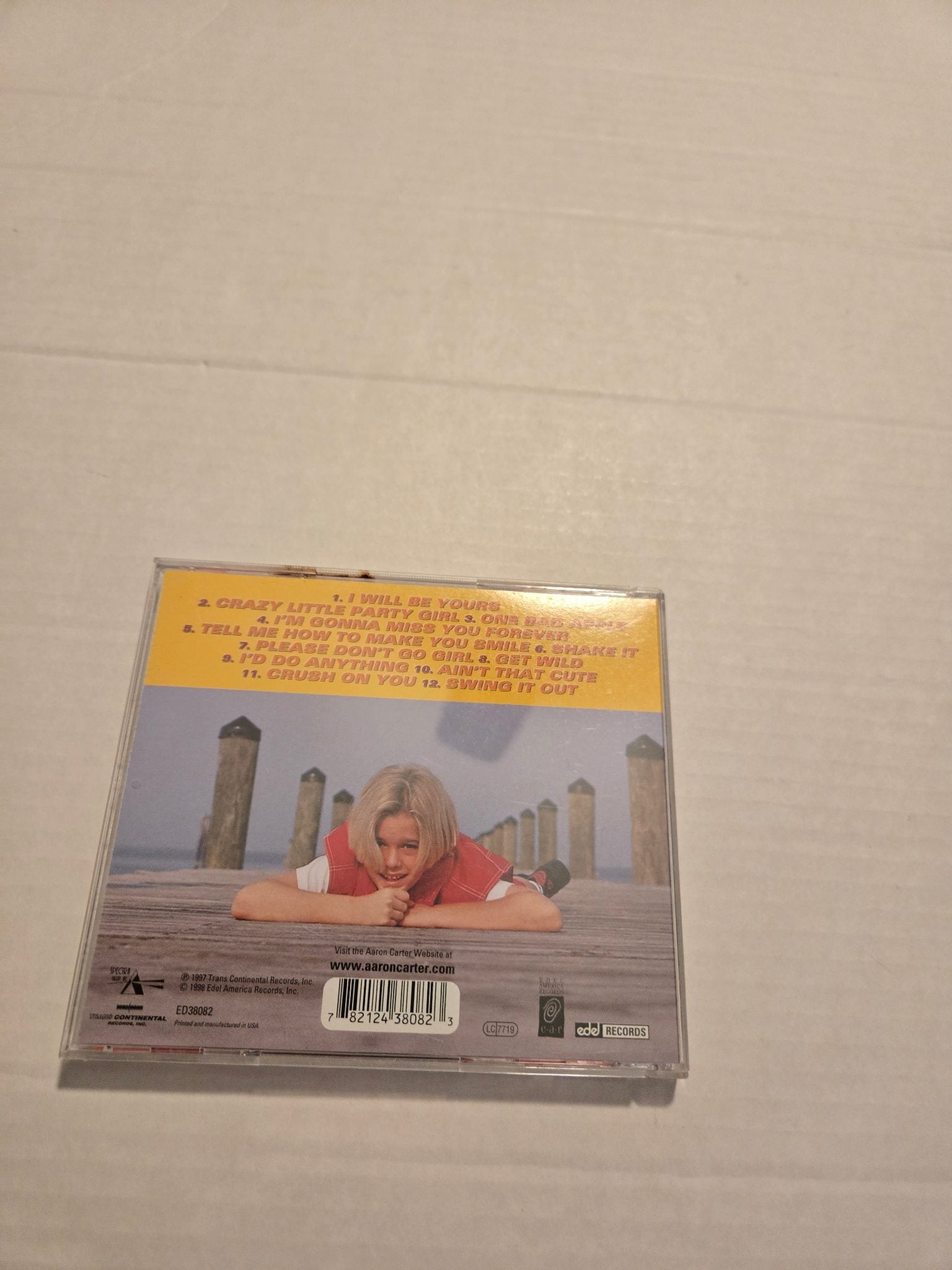 Aaron Carter Self Titled CD