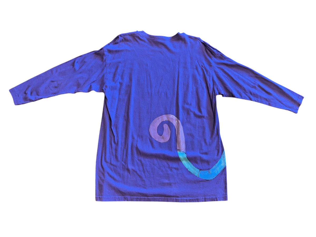 90s 3D Puffy Cat Shirt - T-Shirts - ThrowbackBuys - Shiznit
