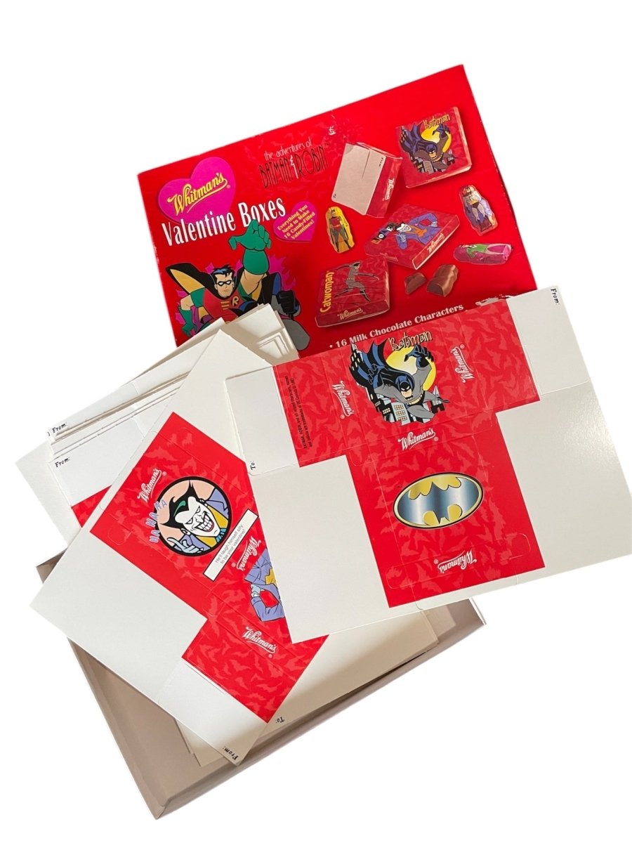 90s Batman Valentine's Day Chocolate Boxes - Paper Goods - ThrowbackBuys - Shiznit
