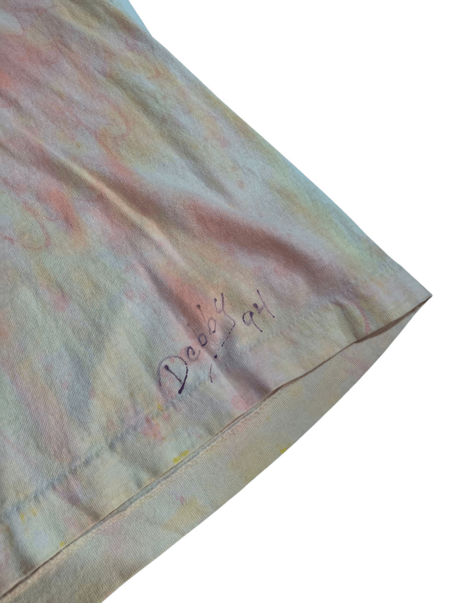 90s Painted Sun Tie - Dye Shirt - T-Shirts - ThrowbackBuys - Shiznit