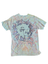 90s Painted Sun Tie - Dye Shirt - T-Shirts - ThrowbackBuys - Shiznit
