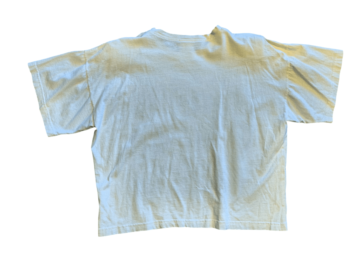 90s Puffy Cactus California Fish Crop Top - T-Shirts - ThrowbackBuys - Shiznit