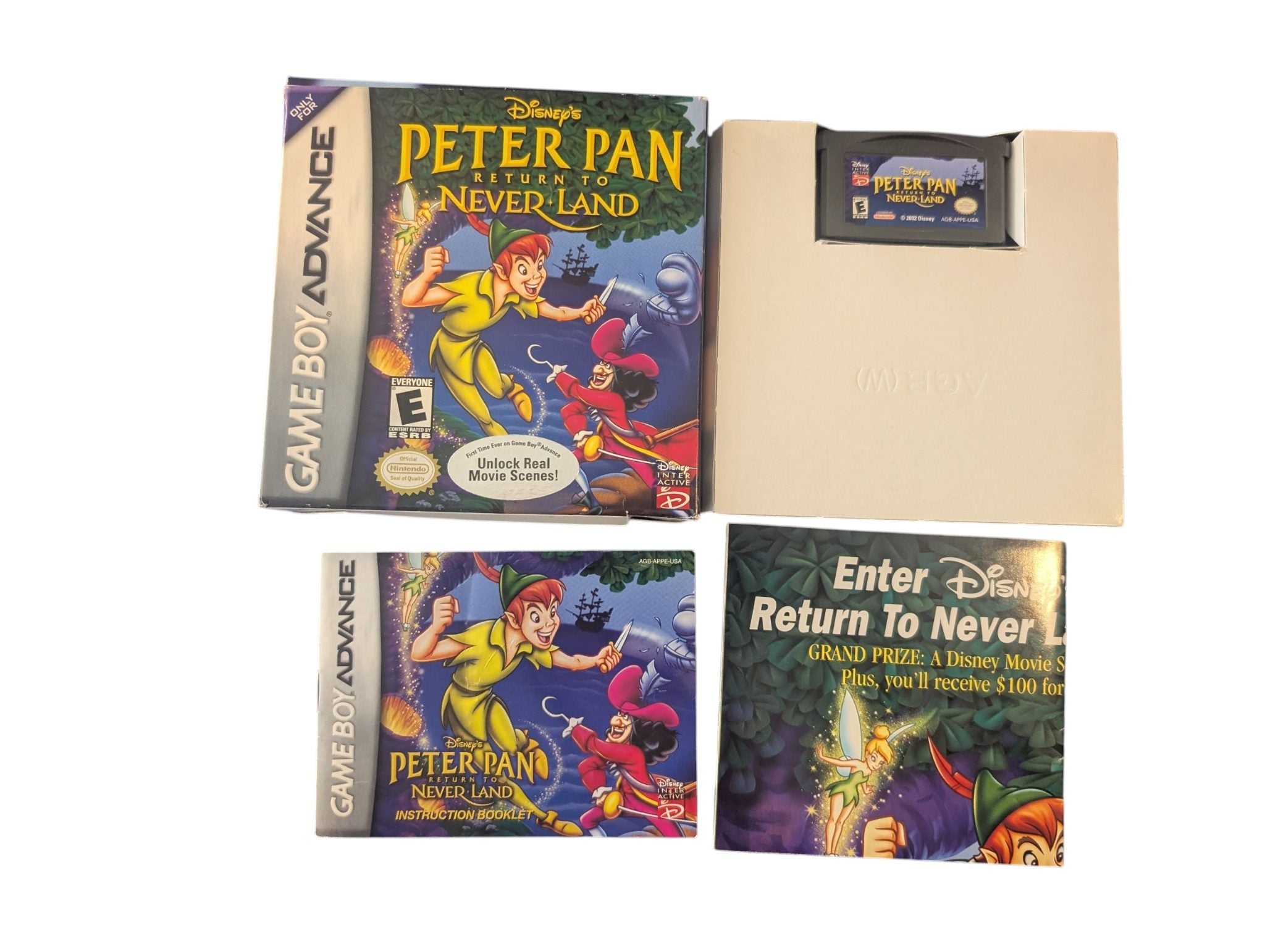 Disney's Peter Pan: Return to Neverland for Gameboy Advance - Complete in Box (CIB) - (2002)