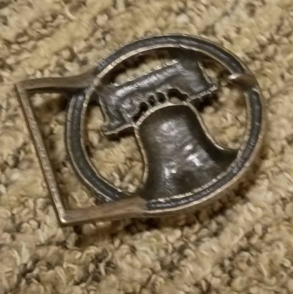 Liberty Bell 1776 Solid Brass